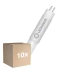 Monipakkaus 10x Ledvance LED Putki T5 (Mains AC) High Efficiency 7W 1100lm - 840 Kylmä Valkoinen | 55cm - Korvaa 14W