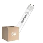 Monipakkaus 8x Osram LED Putki T8 (EM/Mains) Standard Output 5.4W 585lm - 830 Lämmin Valkoinen | 44cm - Korvaa 15W