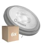 Monipakkaus 6x Ledvance LED spot G53 AR111 7.4W 450lm 24D - 930 Lämmin Valkoinen | Paras Värintoisto - Himmennettävä - Korvaa 50W
