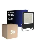 Monipakkaus 5x Noxion LED Valonheitin Beam V2.0 40-100W 5300-14000lm 90D - 830-840-865 CCT | IP66 - Epäsymmetrinen Type II