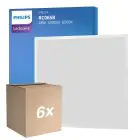 Monipakkaus 6x Philips LED Paneeli Ledinaire RC065B 28W 3400lm - 865 Päivänvalo Valkoinen | 60x60cm - UGR 