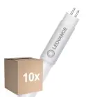 Monipakkaus 10x Ledvance LED Putki T5 AC Mains P Mains (AC) High Output 11W 1700lm - 865 Päivänvalo Valkoinen | 55cm - Korvaa 24W
