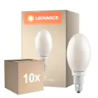 Monipakkaus 10x Ledvance HQL LED P E27 LED 10.8W 2000lm D - 840 Kylmä Valkoinen | Korvaa 50W
