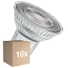 Monipakkaus 10x Ledvance LED Kohdevalaisin GU10 PAR16 2.4W 230lm 36D - 940 Kylmä Valkoinen | Paras Värintoisto - Himmennettävä - Korvaa 35W