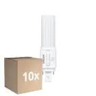 Monipakkaus 10x Philips CorePro PL-C LED 360D 6.9W 980lm - 830-840-865 CCT | 2-Nastaa - Korvaa 18W