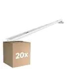 Monipakkaus 20x Noxion Loisteputkivalaisimet Click V2 LED T8 | Sopii 2x 120cm LED Putki