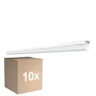 Monipakkaus 10x Ledvance LED Loisteputkivalaisimet Linear Kompakti 20W 2000lm - 840 Kylmä Valkoinen | 120cm