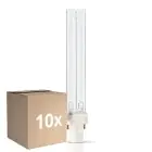 Monipakkaus 10x Philips PL-S 9W - UV-C | 2-Nastaa