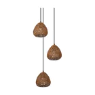Ledvance Decor Paperi Drop Kipsi/Teräs Riippuvalaisin Beige | Sopii 3X E27