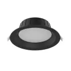 Noxion LED Alasvalo Hera Keskikokoinen Upotettu Musta 15W 1500lm 80D - 827-830-840 CCT | 176mm - Odetnij 150mm