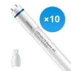 Monipakkaus 10x Philips LED Putki T8 MASTER (EM/Mains) High Output 12.5W 2000lm - 830 Lämmin Valkoinen | 120cm - Korvaa 36W
