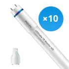 Monipakkaus 10x Philips LED Putki T8 MASTER (EM/Mains) High Output 12W 1575lm - 865 Päivänvalo Valkoinen | 90cm - Korvaa 30W
